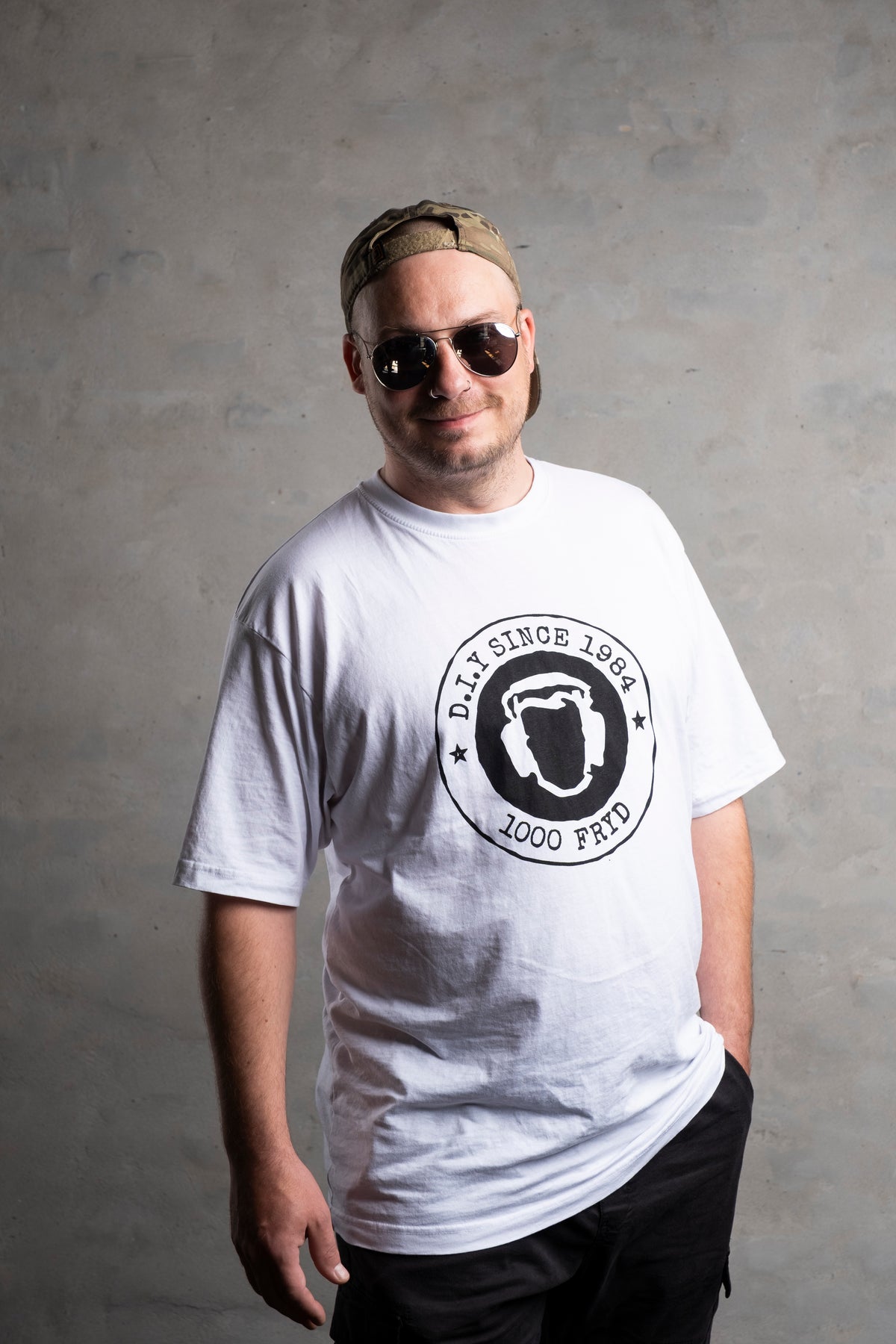 Kortærmet T-Shirt "D.I.Y since 1984"